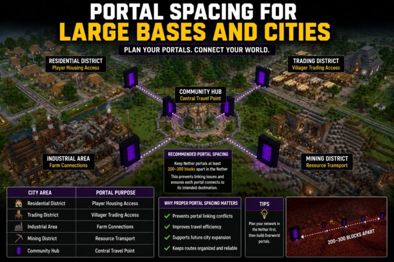 Nether Portal Distance: Ultimate Guide to Perfect Portal Spacing